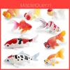 Aquariumvismodel van PVC, koi karper, zeedierdecoratie voor thuis of op kantoor.