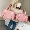 Große Damen-Reisetasche Multifunktionale Sporttasche Handtaschen Nylon Wasserdichte Umhängetasche Damen Nass-Trocken-Taschen Sporttaschen