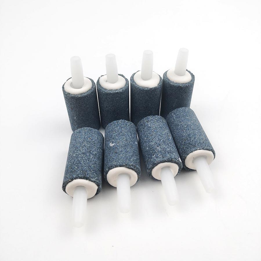 3-12 Stück Zylindrische Luftsteine für Aquarien - Luftpumpenzubehör für Belüftungspumpen für Aquarien und hydroponische Belüftungsplatten