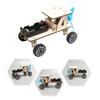 Electric Wind Powered Car Diy Science Toys Children Educational Stem Projects 3D Assemble Model Wood Puzzle Toy Scientific Kit