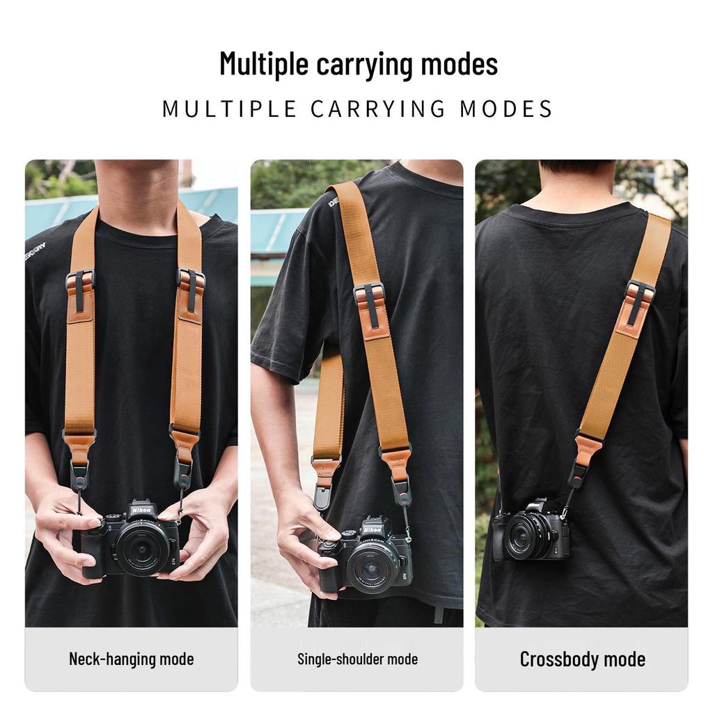 Schnell lösbarer Crossbody-Kameragurt für DSLR- und Spiegellose Kameras