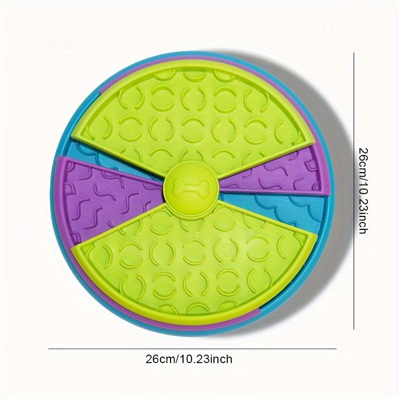 1Pc Brinquedo de quebra-cabeça interativo para cães - brinquedos de mastigar para alimentação lenta, aumento do QI do filhote, dispensador de comida, jogo de treinamento para animais de estimação para gatos e cães