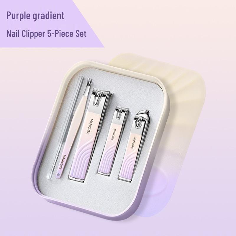 

Stainless Steel Manicure Set: Clippers & Scissors