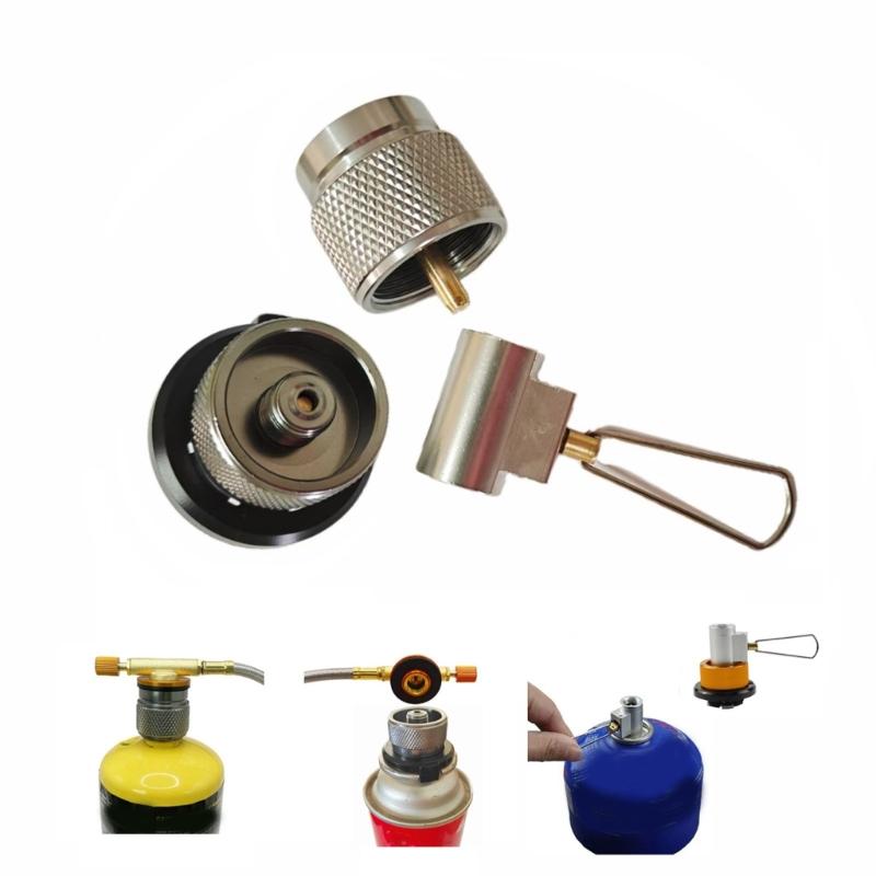 Heavy Type Gas Cylinders Connectors Tool Leak Proof Outdoor Stove Adapters Leak Proof Outdoor Accessory