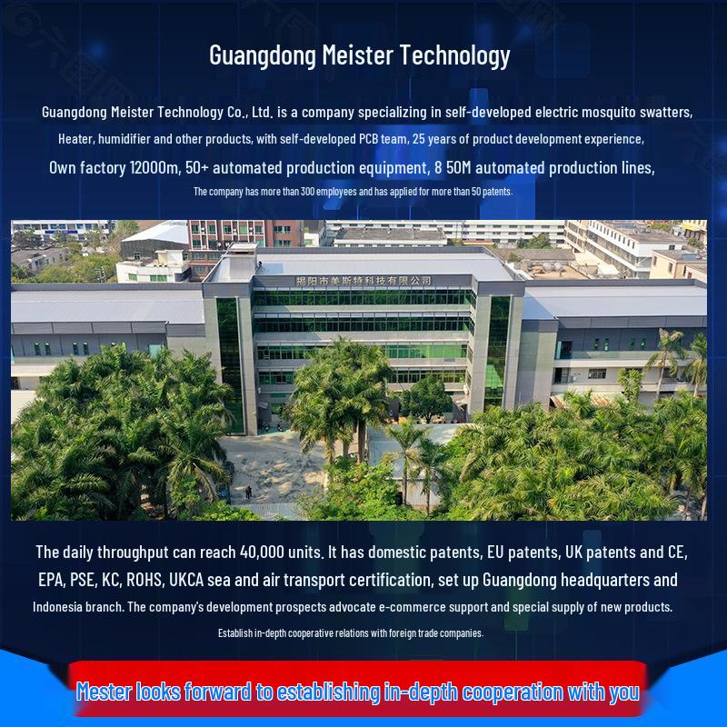 Mester 500W Ceramic PTC Low Power Heater - Intelligent Household Warm Air Blower