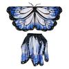 Fashion Chiffon Butterfly Cape Costume Party Props Butterfly Wings Shawl Dressing Up Scarves & Wraps Kids