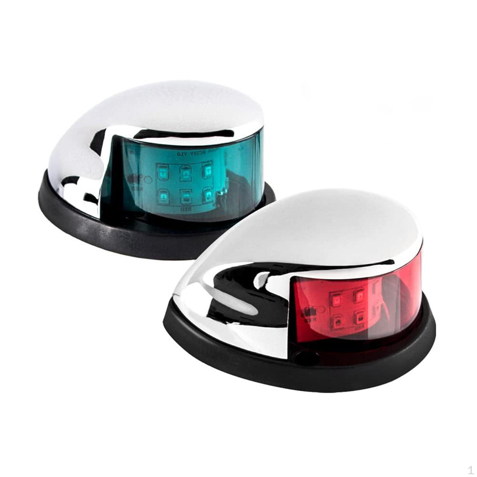 

2 Pack Marine Light for Boat Navigation Signal Use серебряный