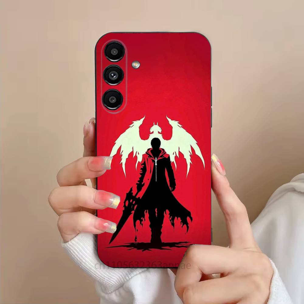 Dante D-Devil M-May Cry D-DMC2 Phone Case For Samsung Galaxy S21 22 23 24 S25 Ultra PlusS20 FE S10 Plus  Cover Funda