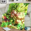 Dragon Ball! Blanket Flannel Warm Comfortable for Bedrooms, Sofas, Beds, Chairs, Picnics, Travel