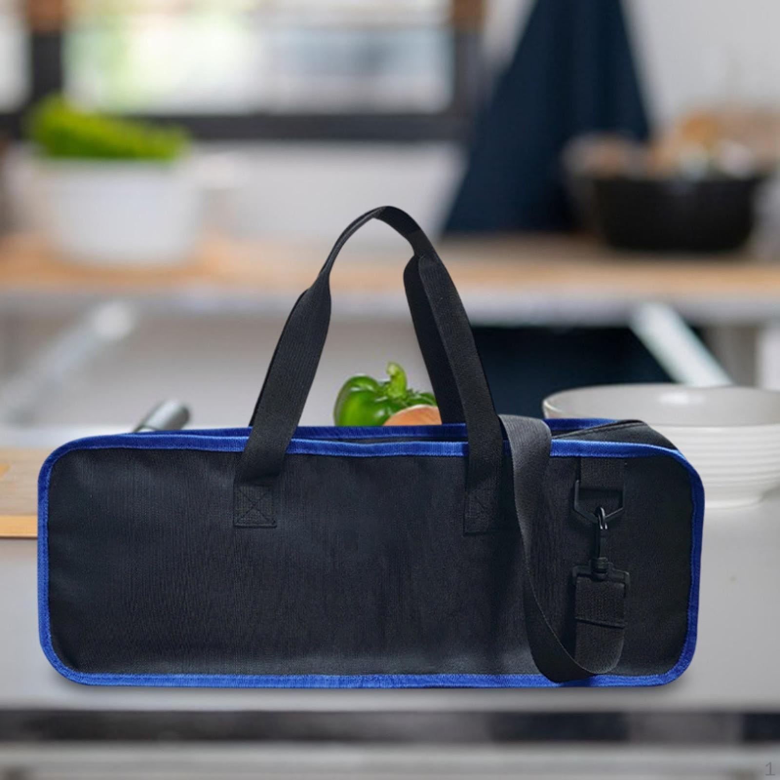 

Chef Knife Bag,Multifunctional Storage Versatile Tool Bag,Cutlery Carrier Pouch Holder for BBQ