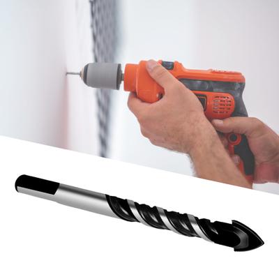 3-12mm Matkap Ucu Daha Sert Yüksek Mukavemetli Geniş Isırma Alanı Sağlam Üçgen Matkap Spiral Matkap Seramik için