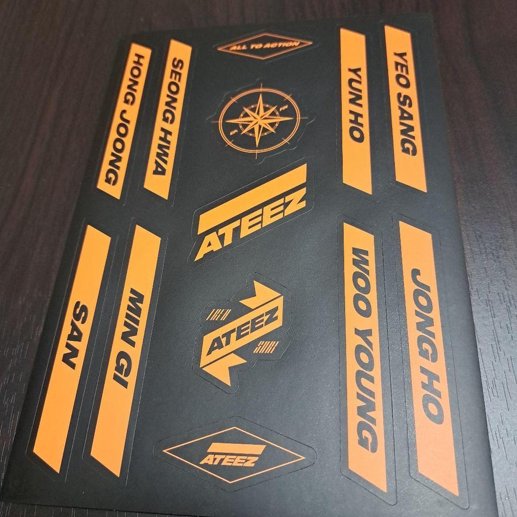 USED] ATEEZ EP.FIN 1st anniversary edition CD – купить по низким
