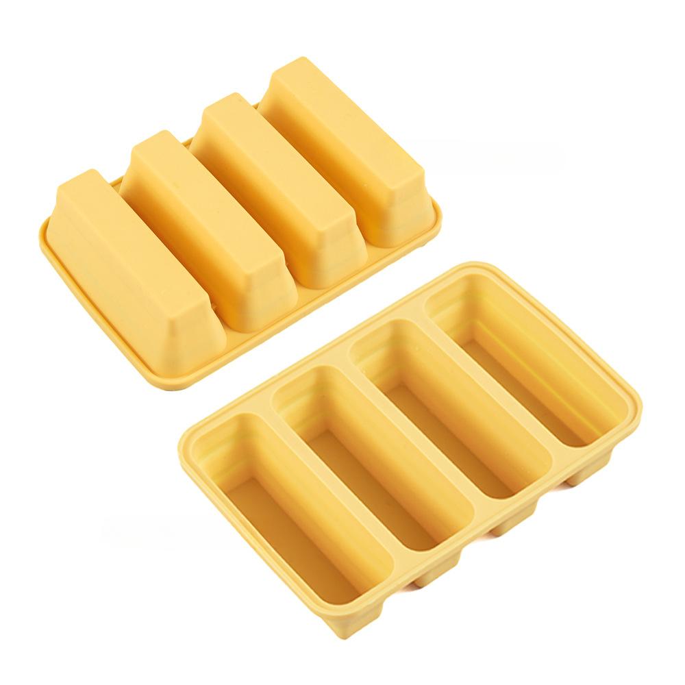 Foldable Silicone Ice Tray Rectangular Cube Container Whisky Cold Freezer Sphere Mold Ball Popsicle Maker Freezer Kitchen Tools