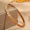 Hot-selling titanium steel bracelet, girls' high-end sense of fashion, popular light luxury in Europe and the United States, Gypsy star love diamond 