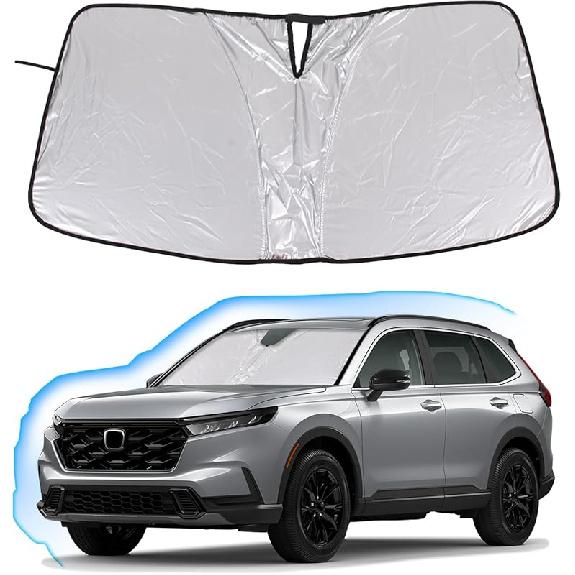 Front Windshield Sunshade for Honda CR-V 2023-2024 CRV Accessories Windshield Sun shade Sun Visor UV Blocker Privacy Protector Custom Sunscreen