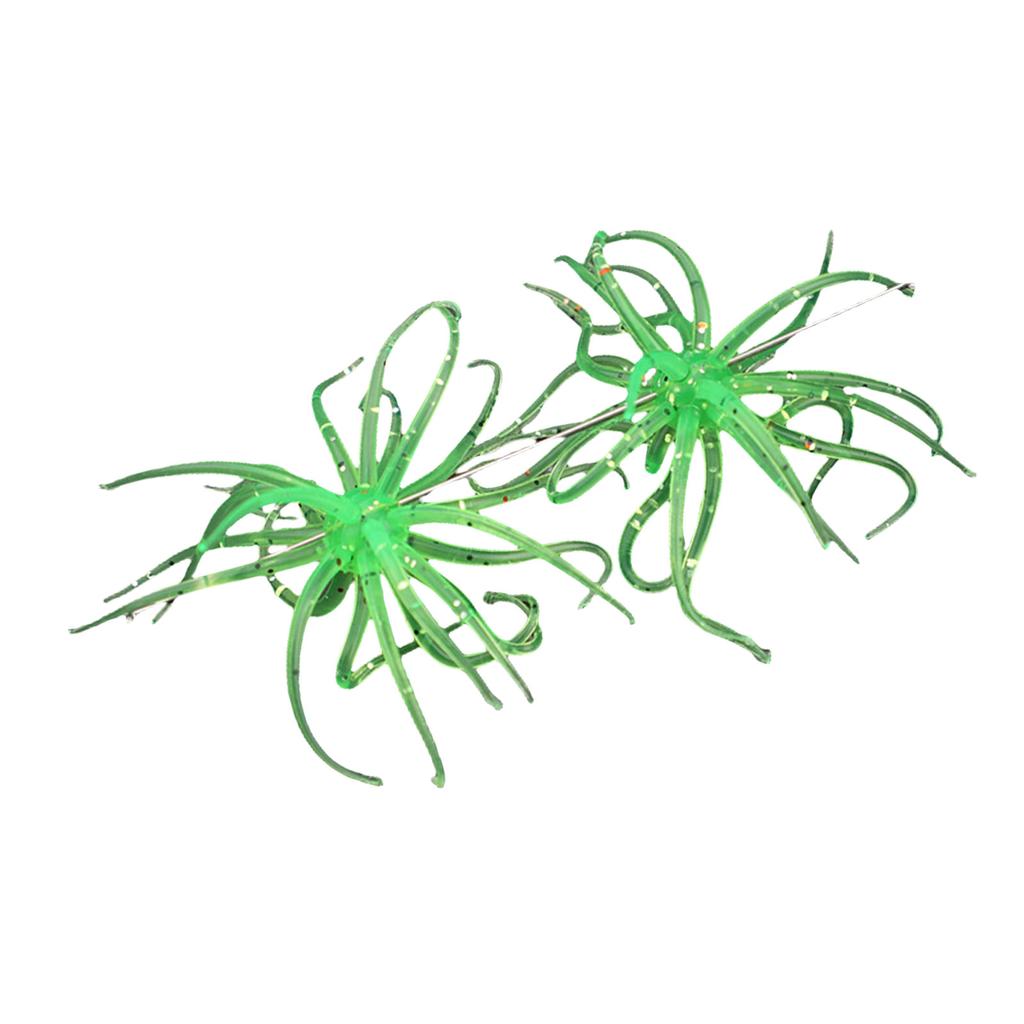 Artificial Fishing Lures Slow Floating Lures Fishing Simulation Urchin Lures Baits Soft Swimming Lures Fishing Baits Set