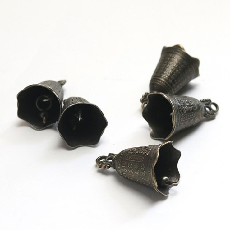 5x Mini-Jingle Bells Antique Bells Iron Bell DIY Wind Chimes Pendants Decoration