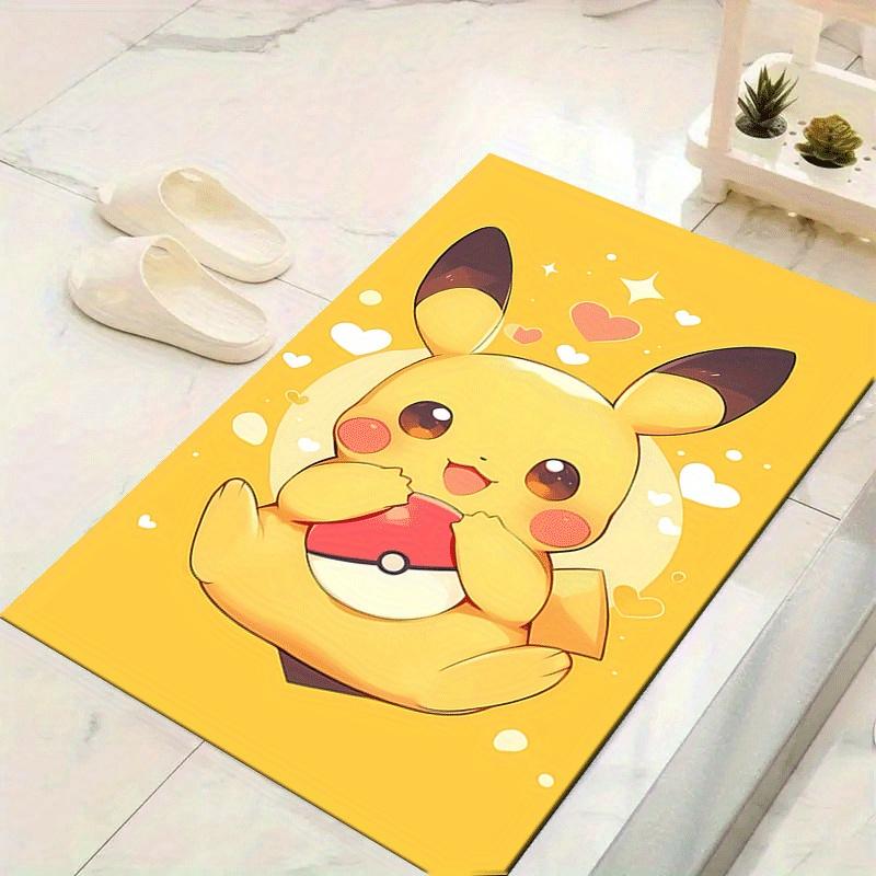 

1pc Pokémon Pattern Area Rug, Anti slip Non Shedding Stain Resistant Carpet 60cm by 90cm
