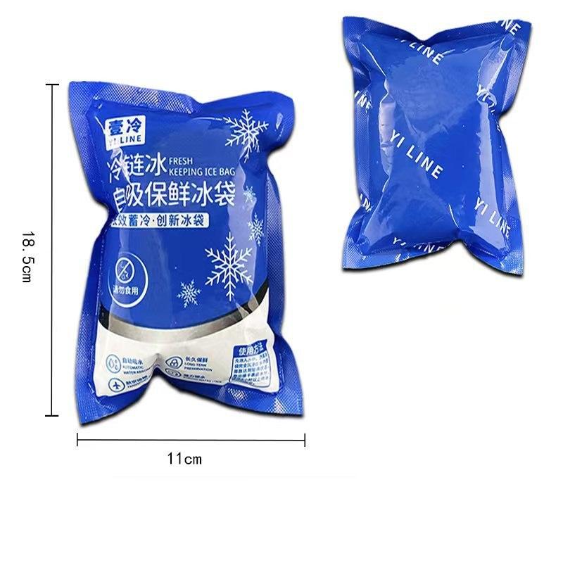 10Pcs Ice Pack Reusable Self-Priming Icing Cooler Bag Pain Cold Compress Drinks Refrigerate Picnic Food Keep Fresh Dry Ice Packs