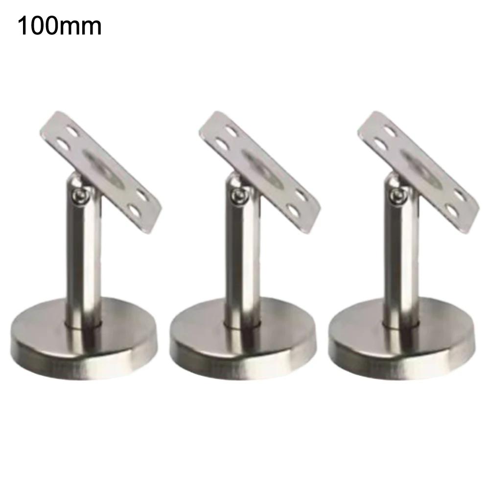Home Improvement Adjustable Stair Support Handrail Bracket Silver Commercial Setting Residential Use Robust Design