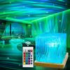 Aurora Light Ocean Wave Projector 16Color RGB Auto Rotate Ambient Light Remote Home Room Deco Night Light Birthday Gift for Kids