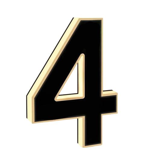 LED House Number Waterproof Acrylic Illuminated Home Address Number Modern Lighted House Number for Outside Yard Shop