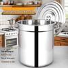 Stainless Steel Commercial Pot with Lid