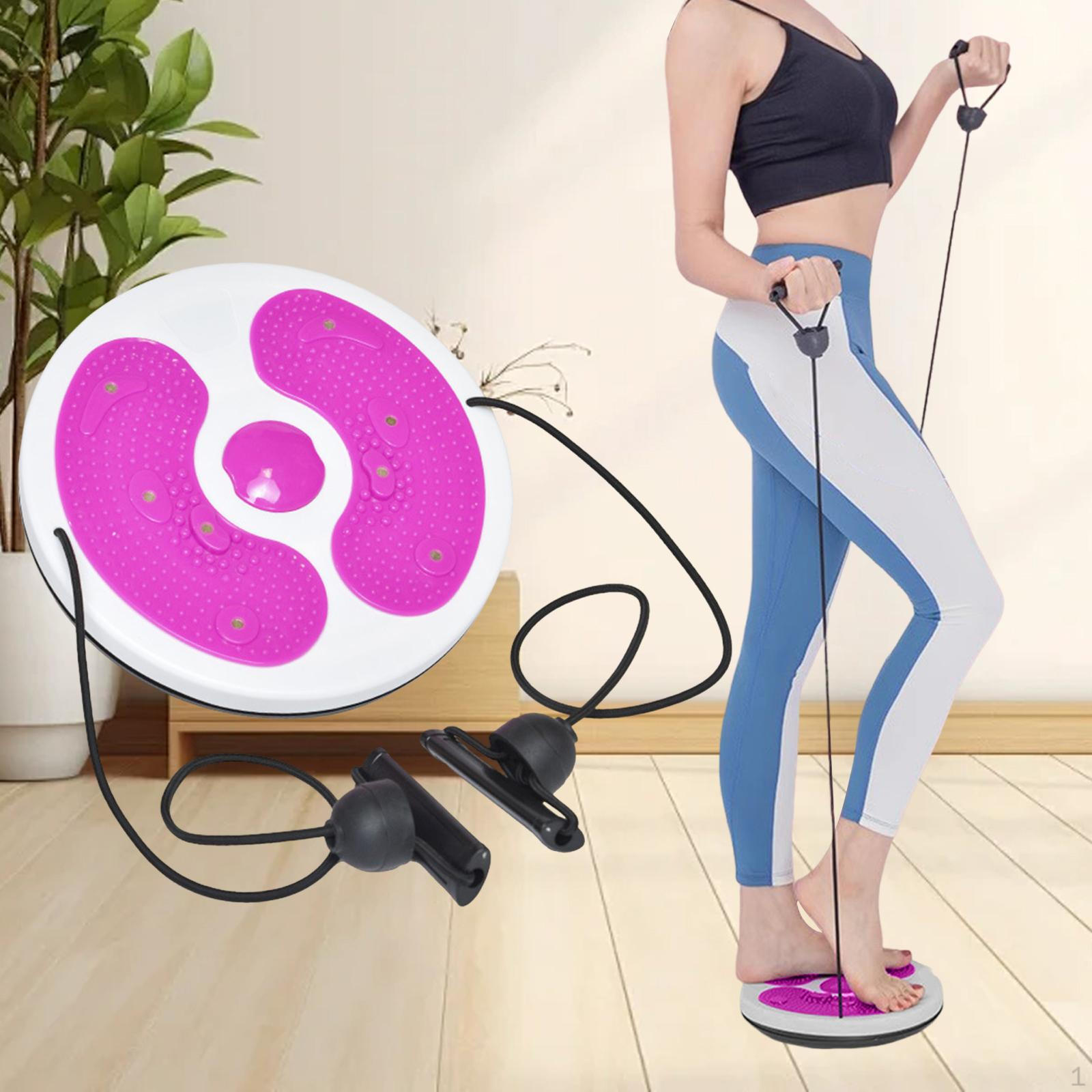 

Twist Exercise Board Abdominal Workout Device Lightweight Fitness Twister Rotating Twisting Disc for Pink and Red