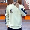 Round Neck Sweatshirt For Men In Spring And Autumn New Autumn And Winter Men'S Long Sleeves