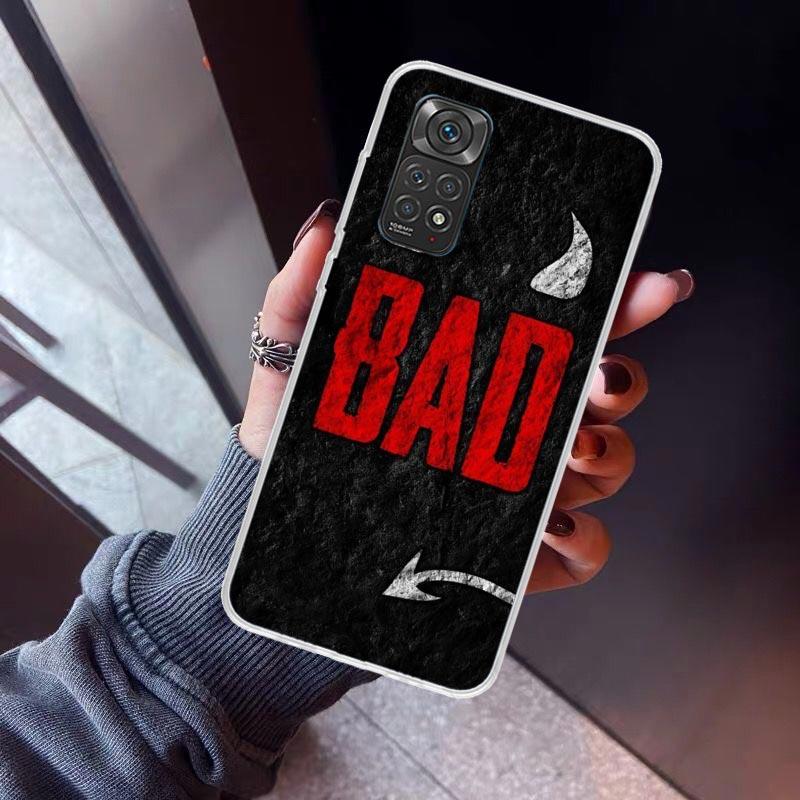 Devil Bad Boy Anime Phone Case For Xiaomi Redmi Note 10 11 12 13 14 15 Pro Plus 11S 12S 14S 11T 11E 10S Soft TPU Back Cover Redm