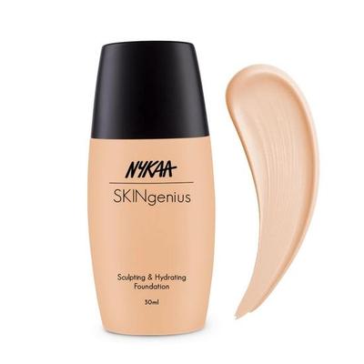 Nykaa SKINgenius Fondotinta Modellante e Idratante - Avorio Puro 01