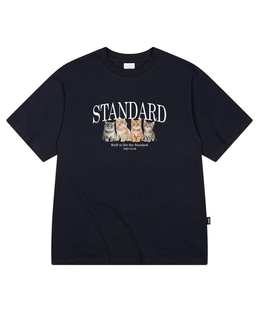 1989STANDARD Standard Cat Cool Cotton Oversized Short Sleeve (Sisstd-0260)