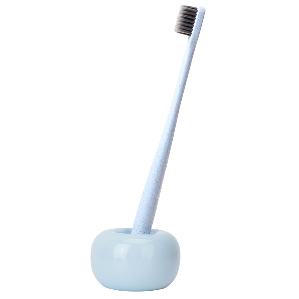 Donut Ceramic Toothbrush Holder Novel Candy Color Cute Multifunctional Toothbrush Base