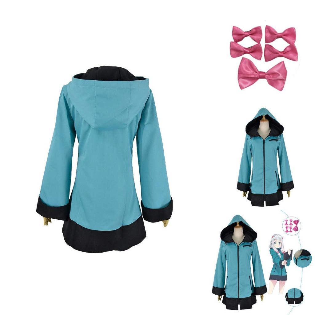 Comfortable Eromanga Sensei Izumi Sagiri Zipper Hoodie Costume For Parties And Carnivals