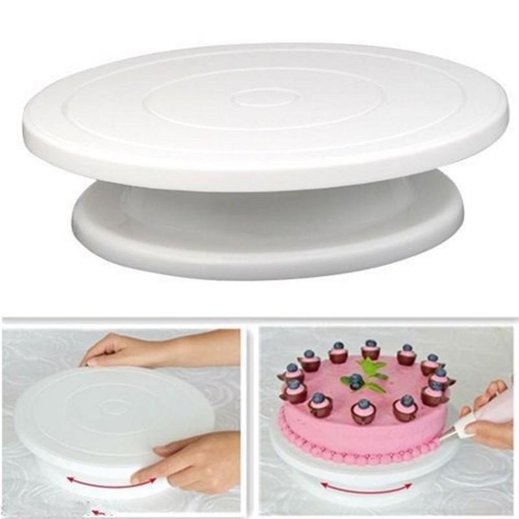 11inches Turntable Rotating Cake Stand Table Kitchen DIY Baking Tool