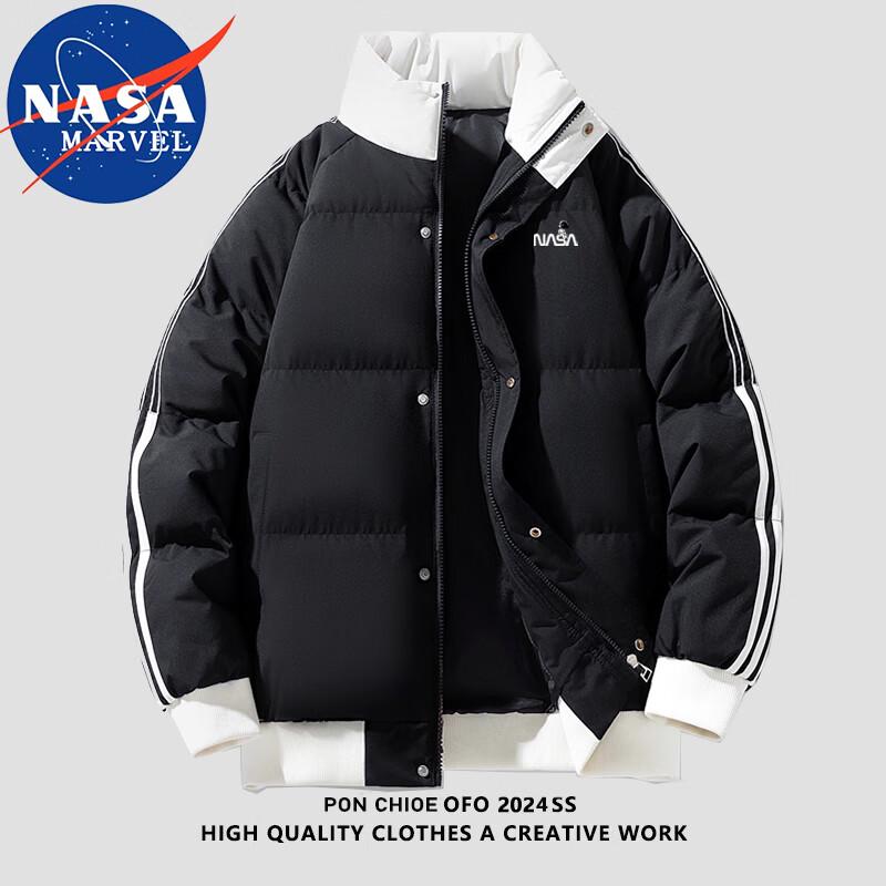 

Men s NASA MARVEL Stand Collar Padded Jacket XL