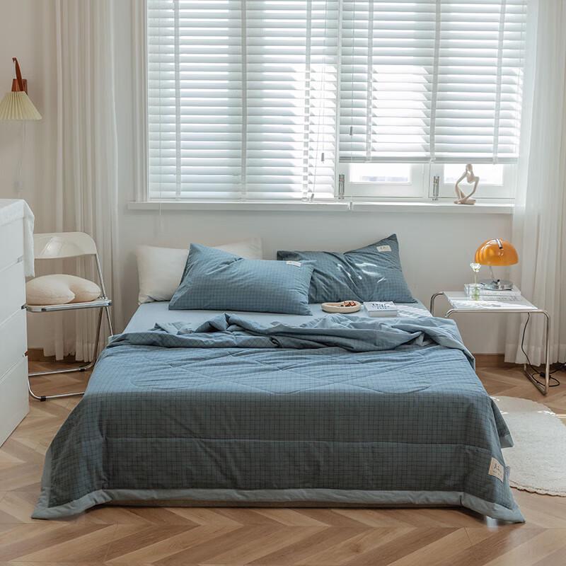 Washed Cotton Polyester Summer Quilt