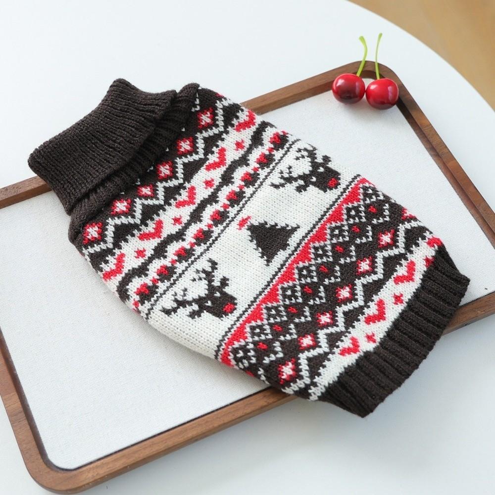Pet Outfits Pet Sweater keep warm Knit Puppy Pullovers Cute Winter Dog Clothes  Dog