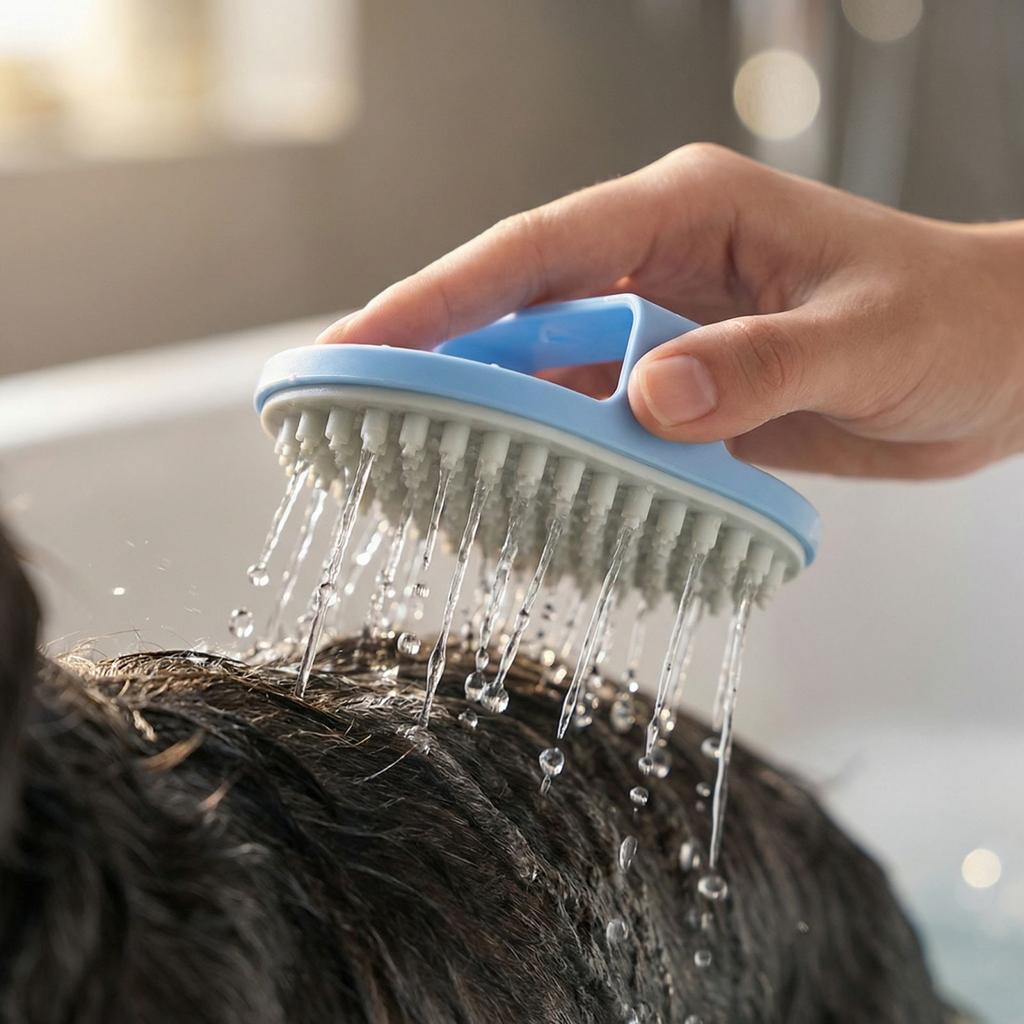 Pet Massage Comb Cleaning  Bathhouse Cats And Dogs Take A Bath And Brush