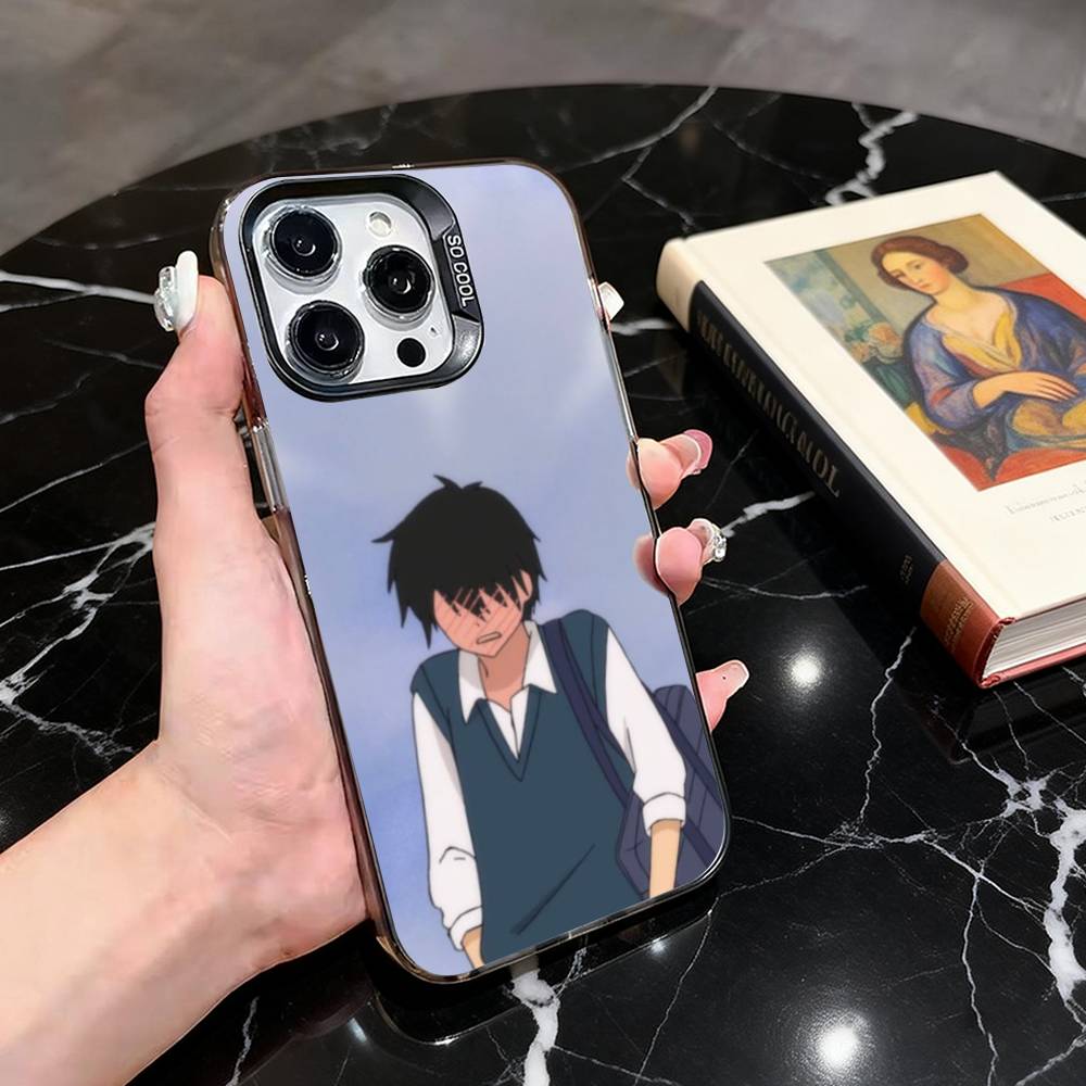 Kimi ni Todoke Phone Case For iPhone 17,16,15,14,13,12,11 Plus,Pro Max,XS,Colorful Silver Phone case Funda Cover