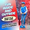 Flybar Pogo Hopper Pretender Pogo Hopper with Real Siren Sound and Flashing Lights. Suitable for indoor and outdoor use. Ages 3 and up. (Police