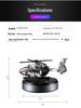 Solar Helicopter Air Freshener: Creative Camouflage Aircraft Car Perfume Ornament