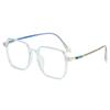 Transparent Computer Glasses Frame Women Men Anti Blue Light Squre Eyewear Blocking Glasses Optical Spectacle Eyeglass