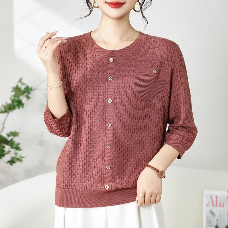 QingHe Cashmere Women's 30% Cashmere Sweater - Soft & Warm Wool Blend Pullover