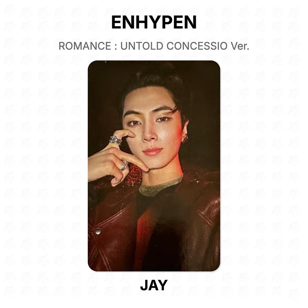 ENHYPEN ROMANCE : UNTOLD CONCESSIO Ver. Official Photocard