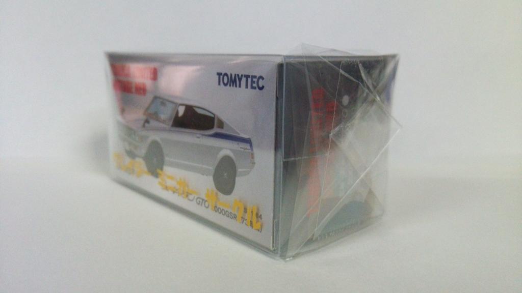 Tomica Limited Vintage NEO Galant GTO GSR 1973 Model TLV-N37a (White)