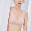 Tank Top Style Seamless Bra Women's Sports Bra No Steel Ring Gathered Bra Double Breast Anti Sagging Thin Bra