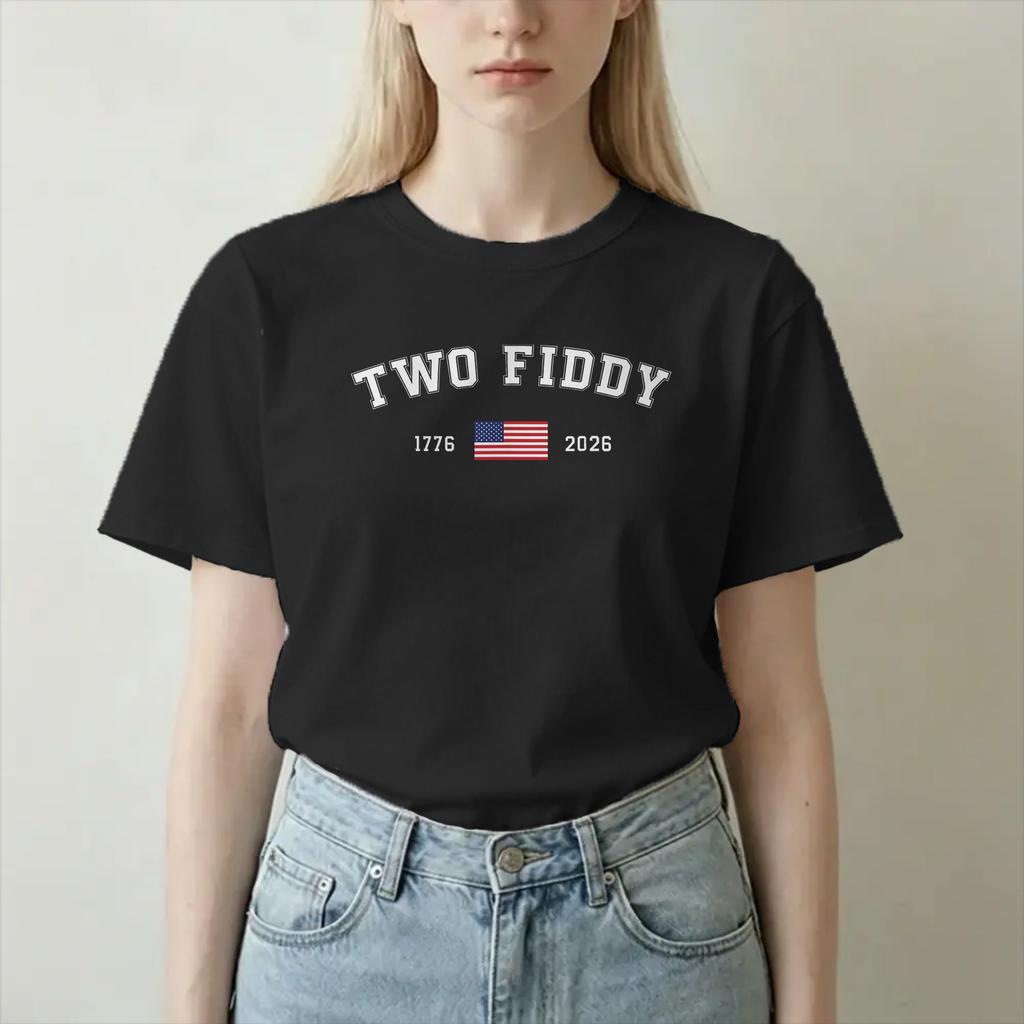 Unisex Unisex Two Fiddy 250 Years T Shirt 100 Cotton Clothes Funny Short Sleeve Round Neck Tees Graphic Printed TShirts