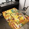 1PC Curious George Non-Slip Floor Carpet Compatible for Office&Living Room&Bedroom&Dining room -  Soft & Pattern-G0358