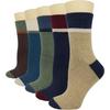 5 Pairs of Luxuriously Soft Thermal Men Socks Insulated for All-Weather Warmth Durable Stylish for Casual Outdoor and Sports Fall Winter Socks